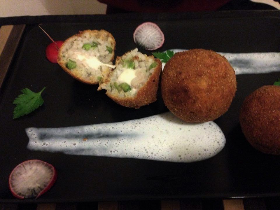 Fotografie din rețeta Arancini di riso (denumirea originala) sau Bulgarasi de orez