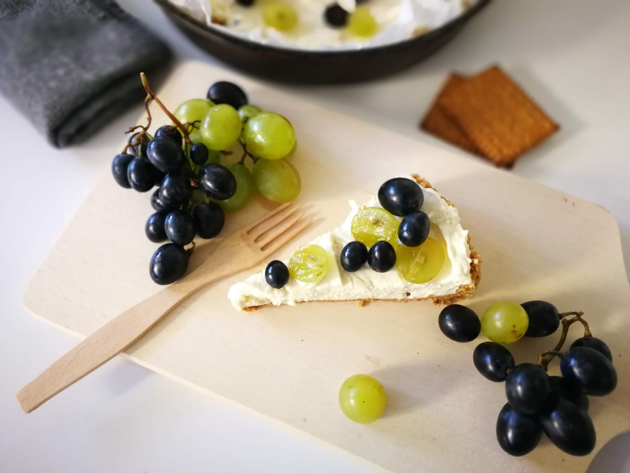 Fotografie din rețeta Cheesecake cu struguri