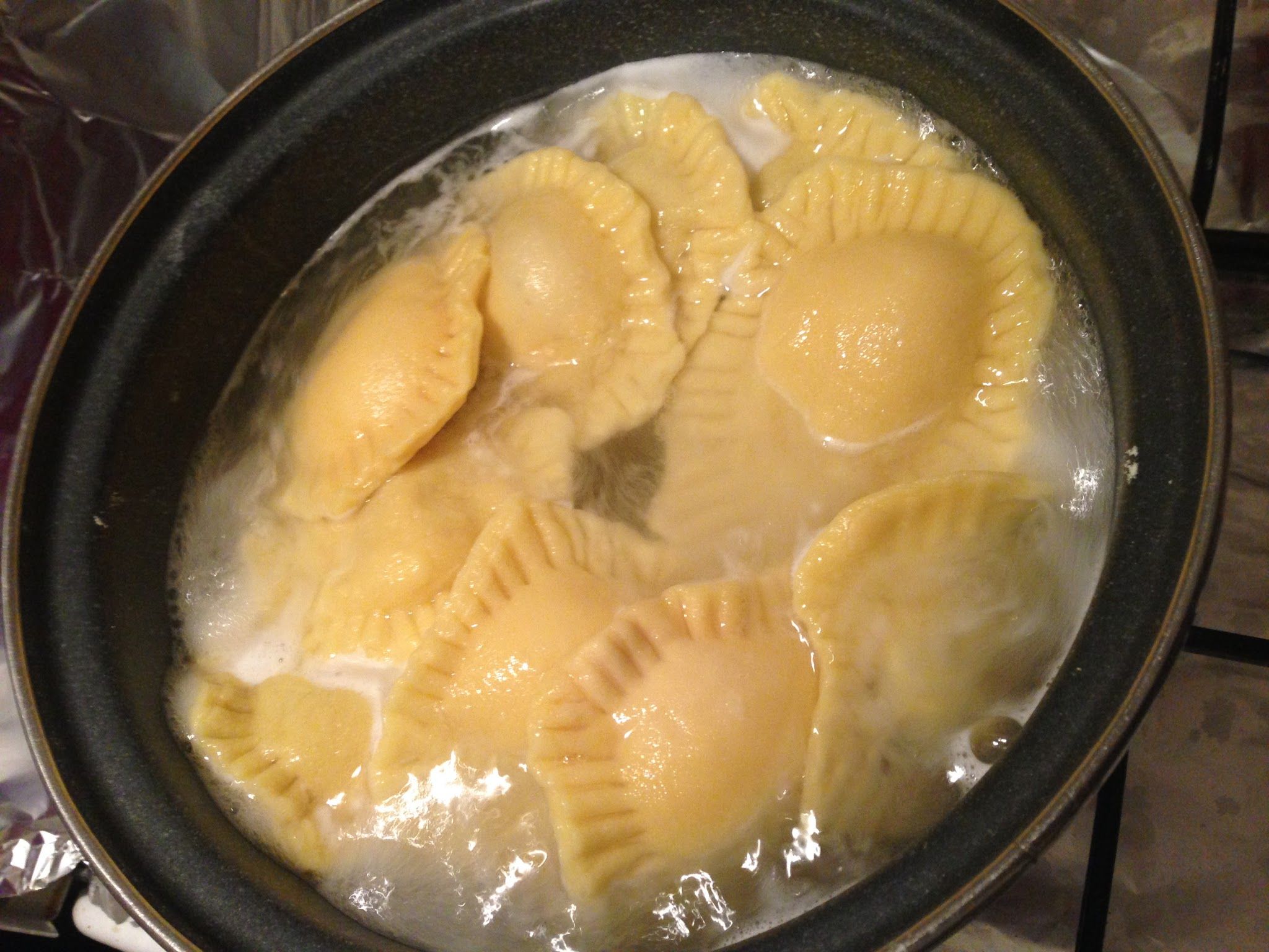 Fotografie din rețeta Ravioli cu mozzarella si nuci