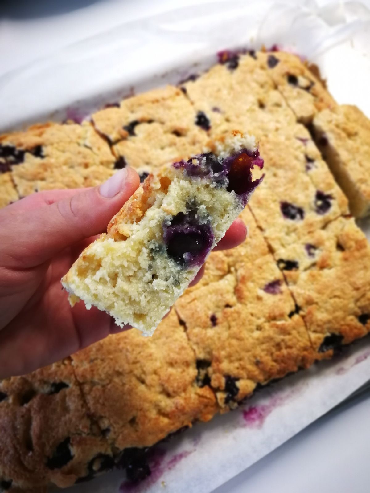 Photo from the recipe Blueberry, Vanilla, and Lavender Crumble