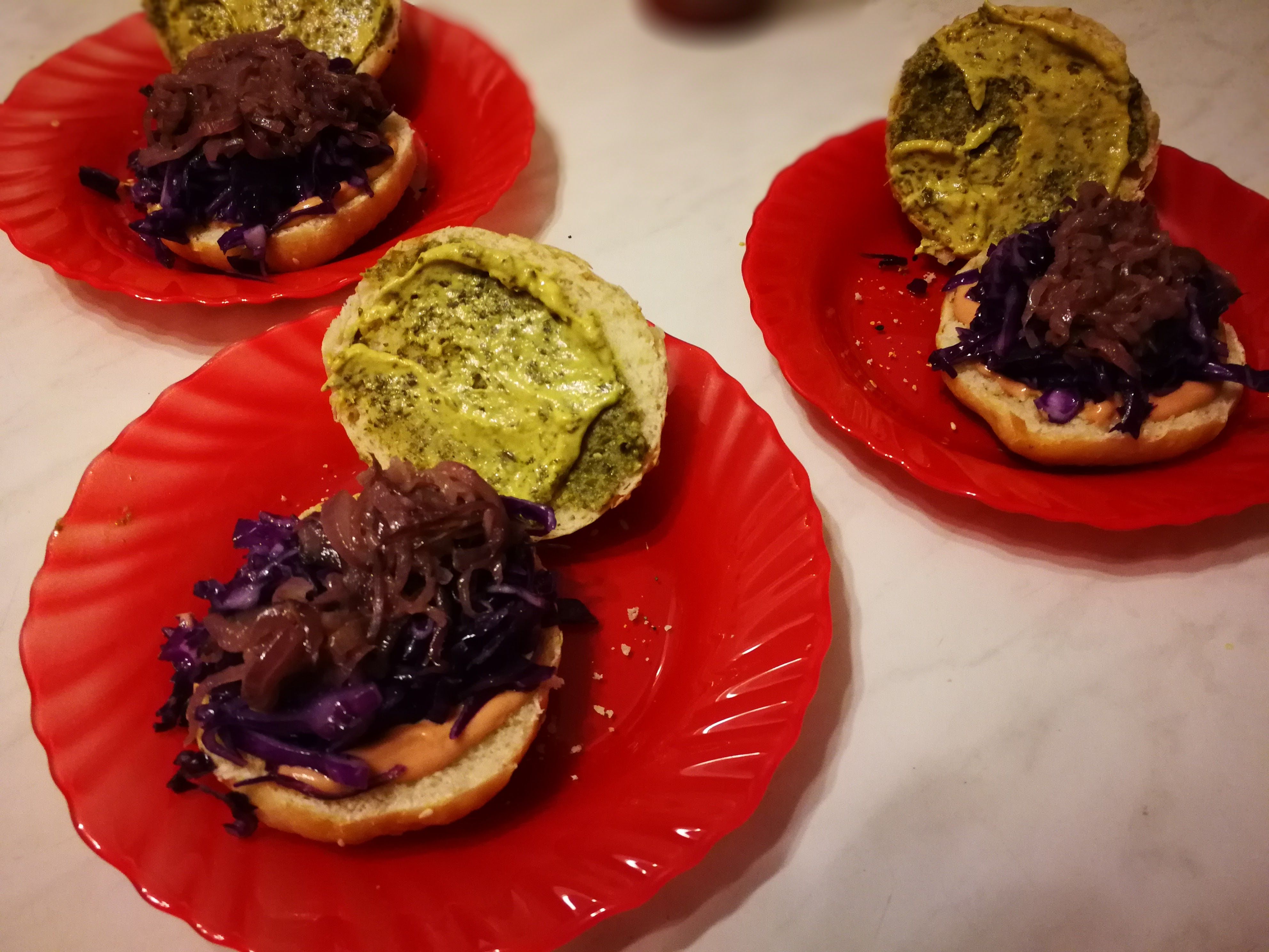 Fotografie din rețeta Burgeri vegetarieni