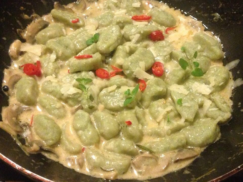 Fotografie din rețeta Gnocchi cu crema de ciuperci