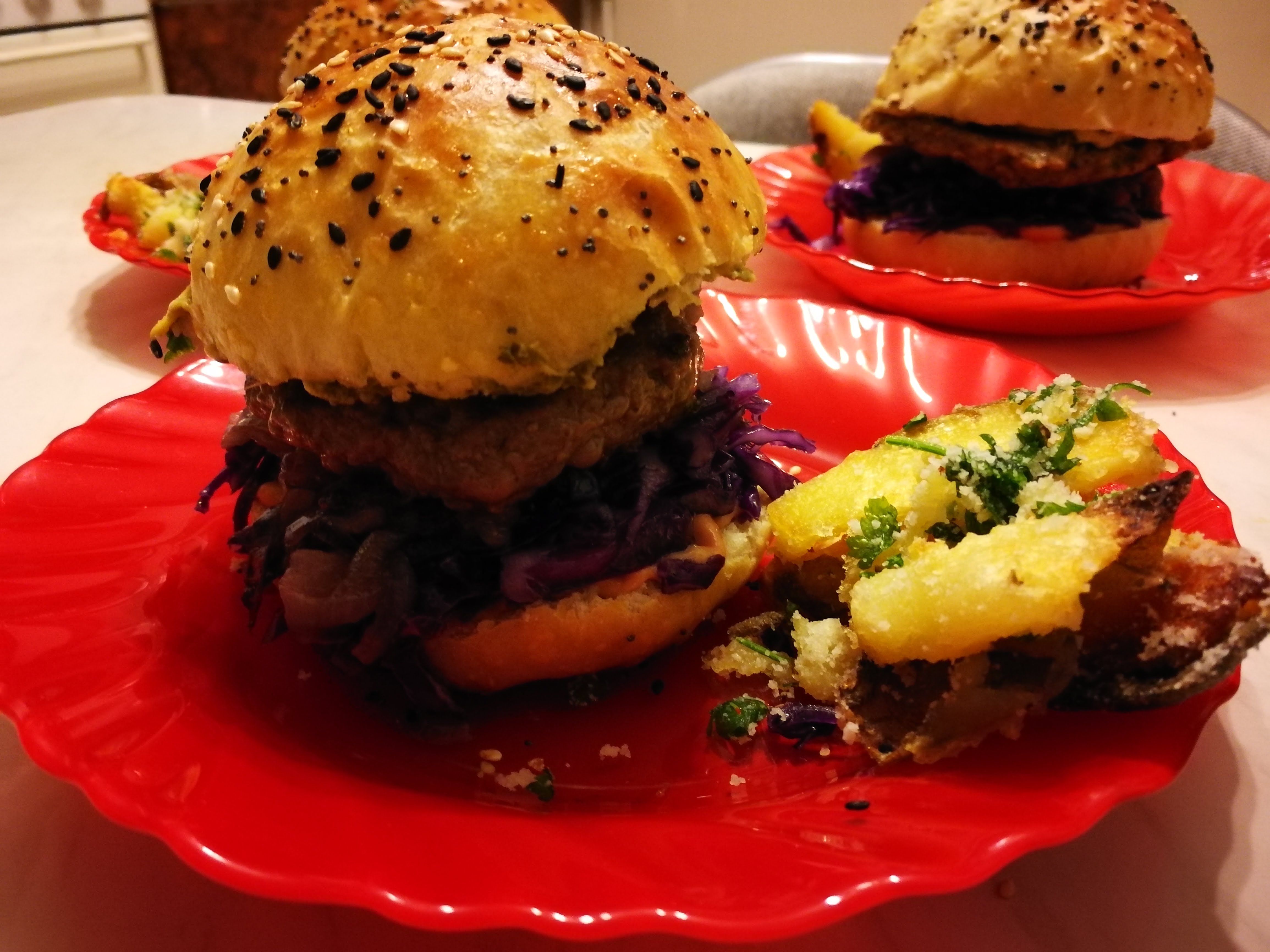 Fotografie din rețeta Burgeri vegetarieni