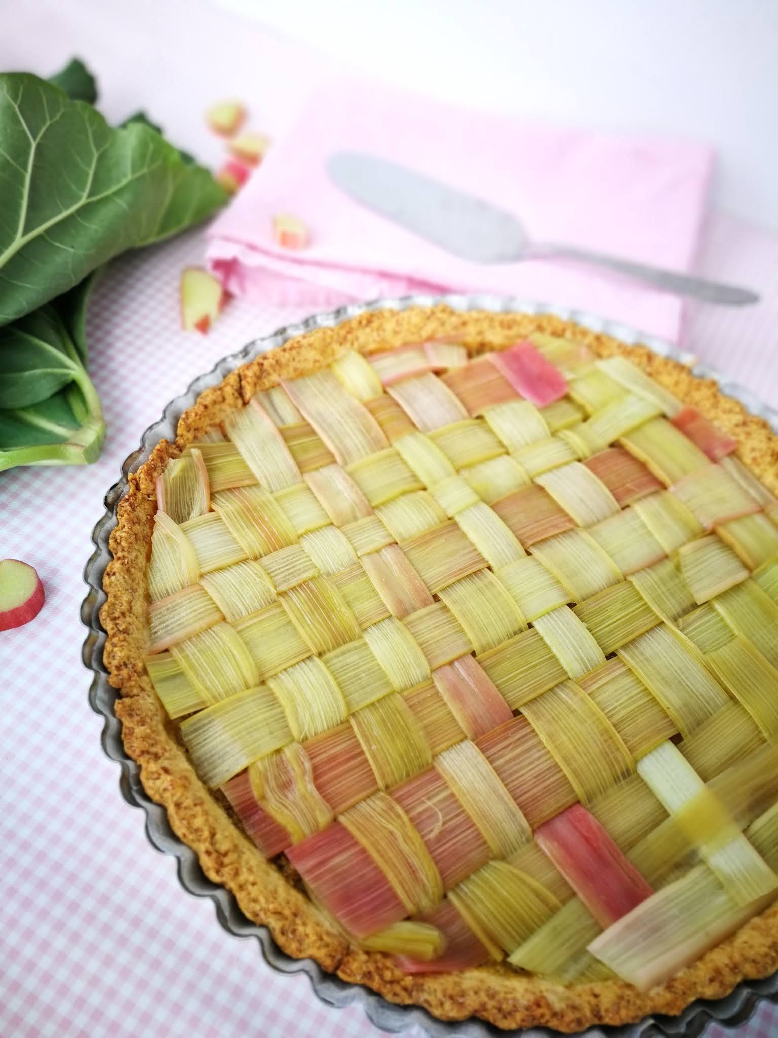 Fotografie din rețeta Tarta cu rubarbă