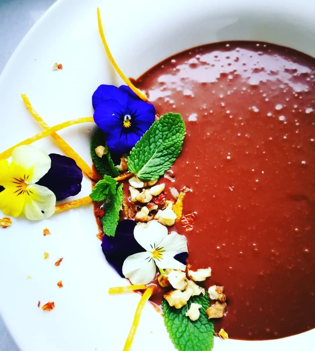 Fotografie din rețeta #C.H.O.C.O.L.A.T.E #cream #soup, for chocoholics 🙈🍫