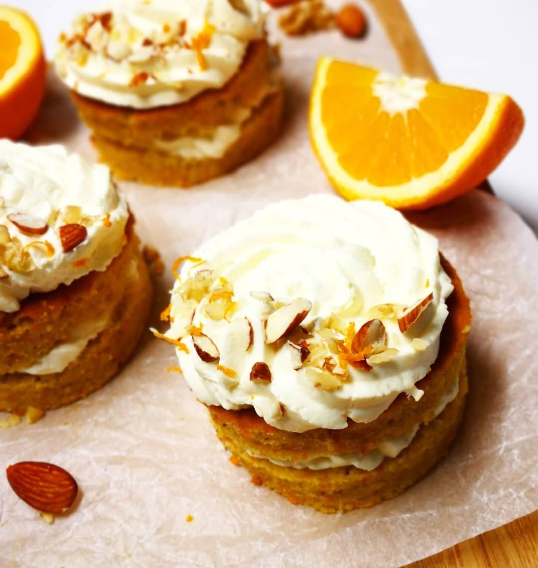 Photo from the recipe Carrot Cake with Walnuts and Raisins