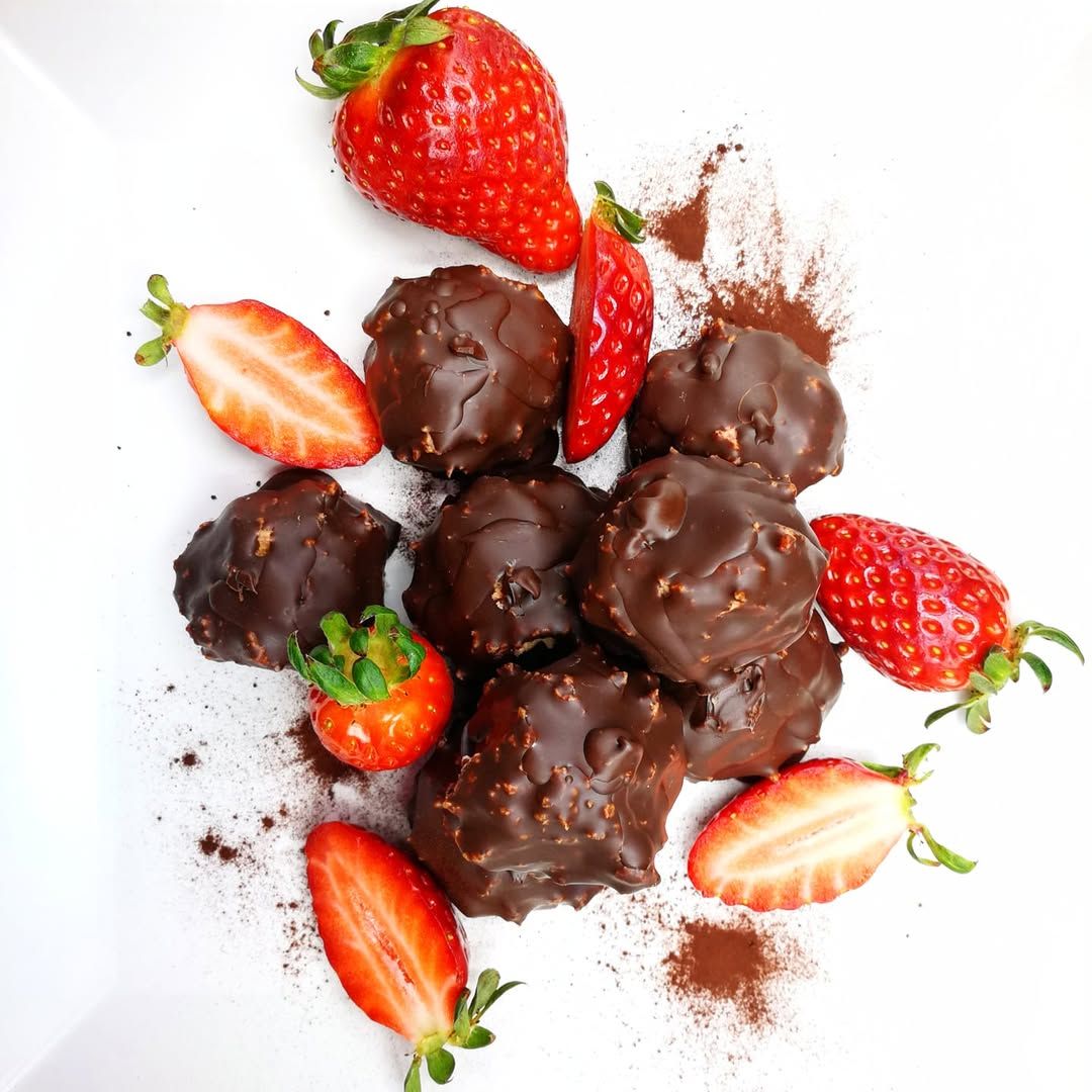 Photo from the recipe Quick Vegan Strawberry Truffles