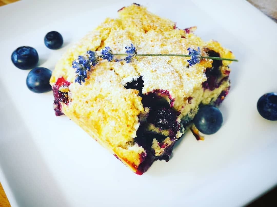 Photo from the recipe Blueberry, Vanilla, and Lavender Crumble