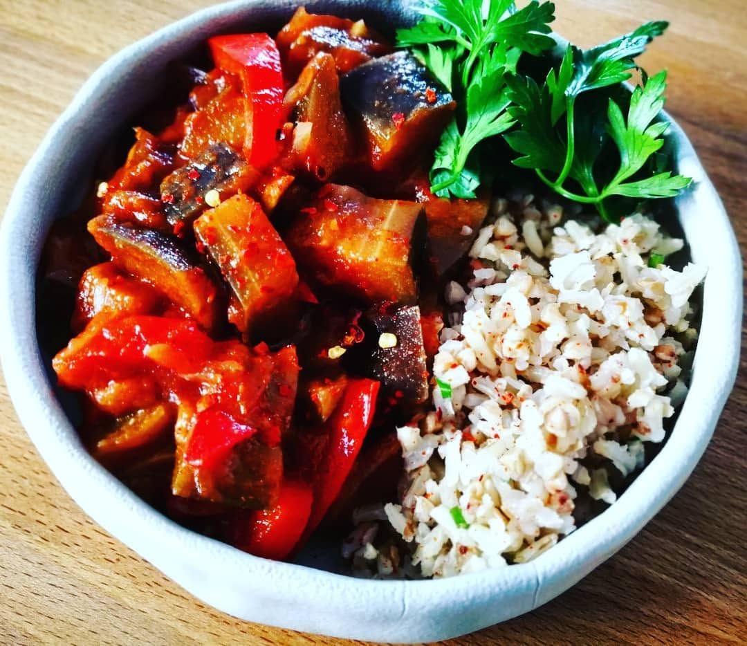 Photo from the recipe Soslu patlıcan - Turkish-style stew