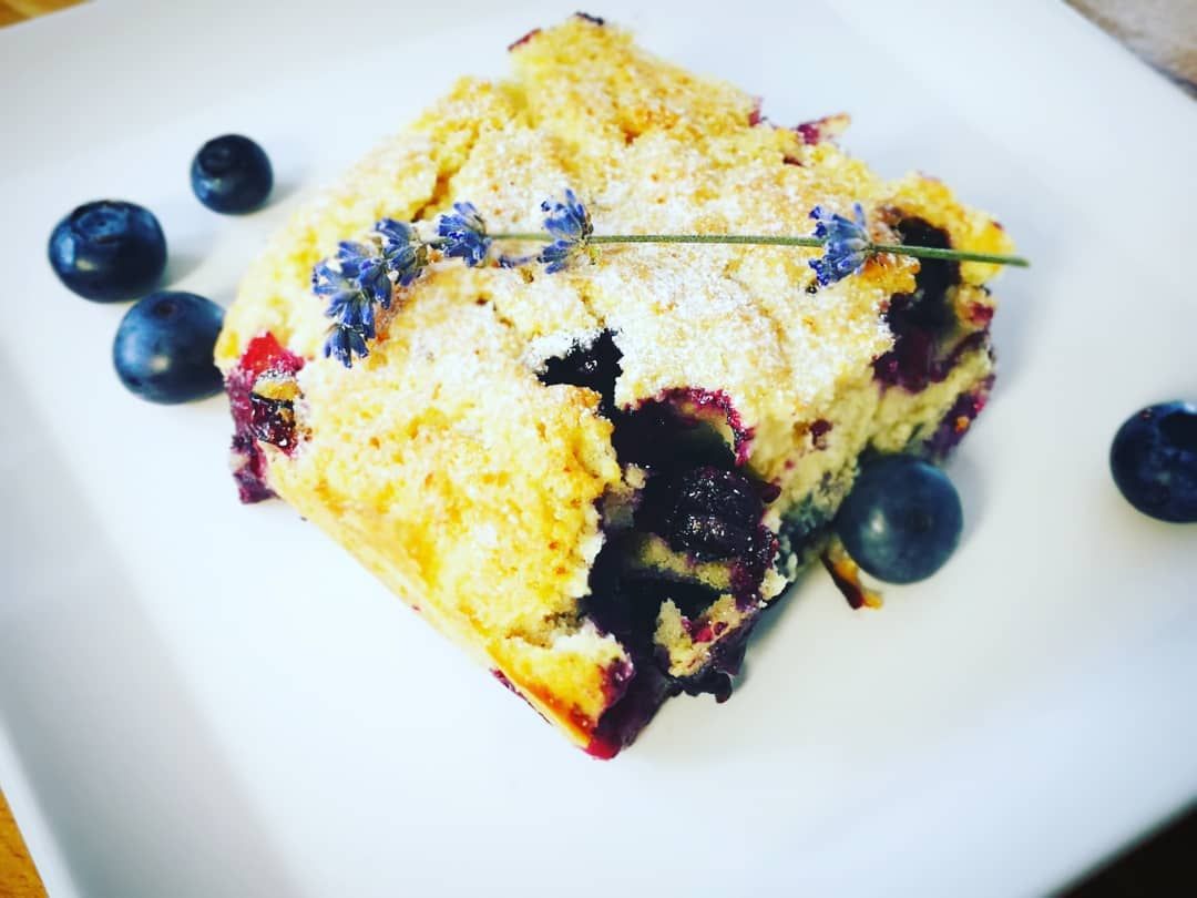 Photo from the recipe Blueberry and Lavender Crumble